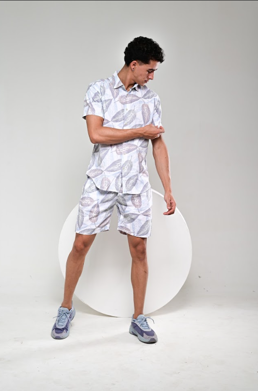 Leaf Print Co-ord Set