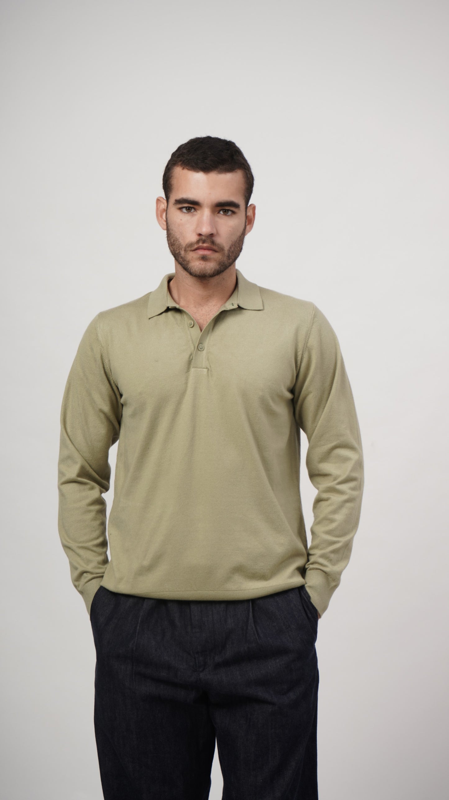Vislon Long Sleeve Tee - Mint Green