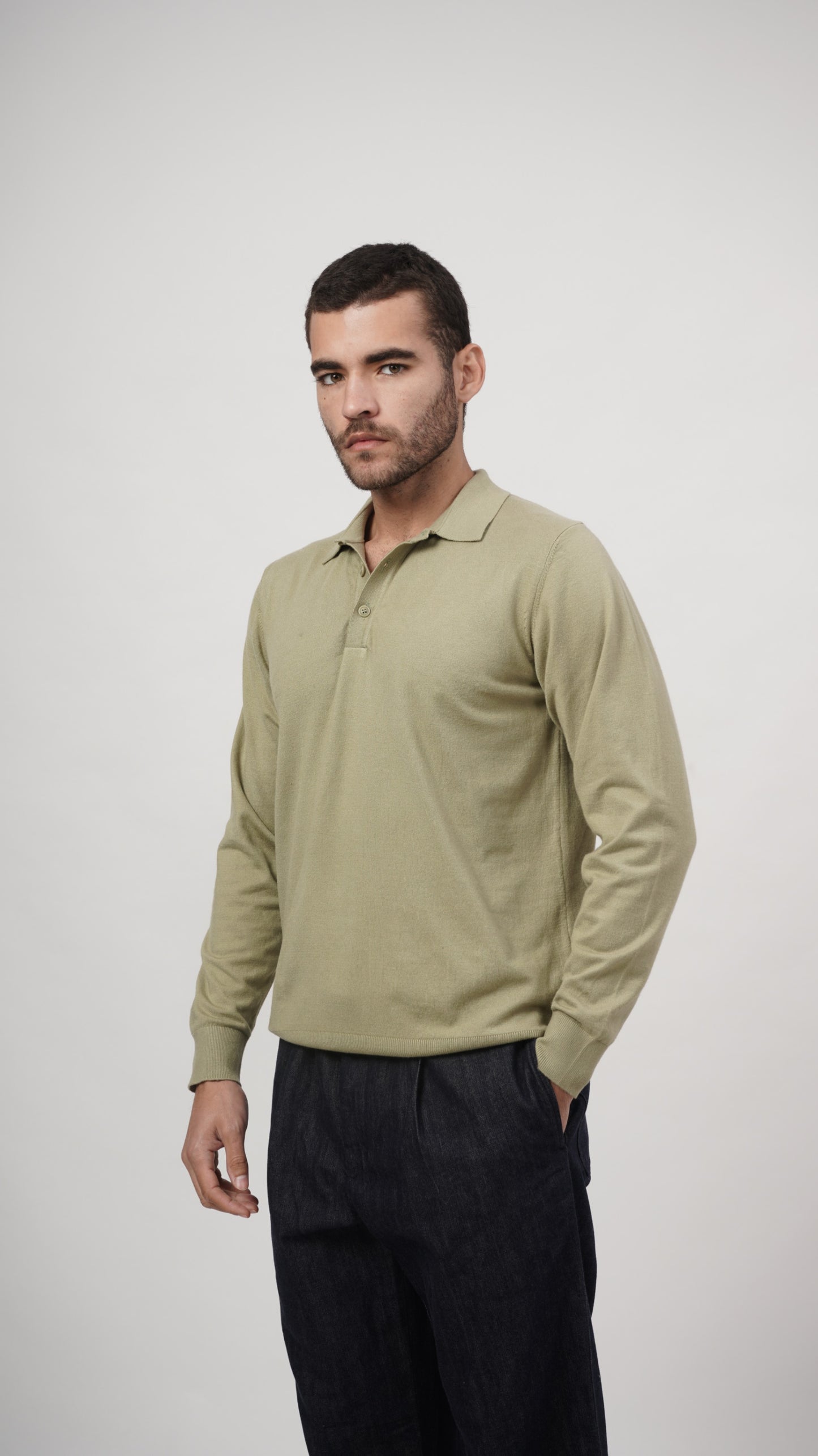 Vislon Long Sleeve Tee - Mint Green