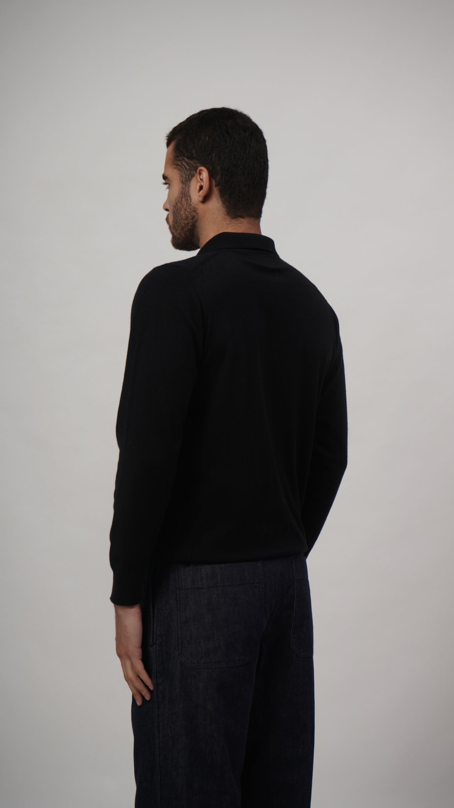 Vislon Long Sleeve Tee - Black