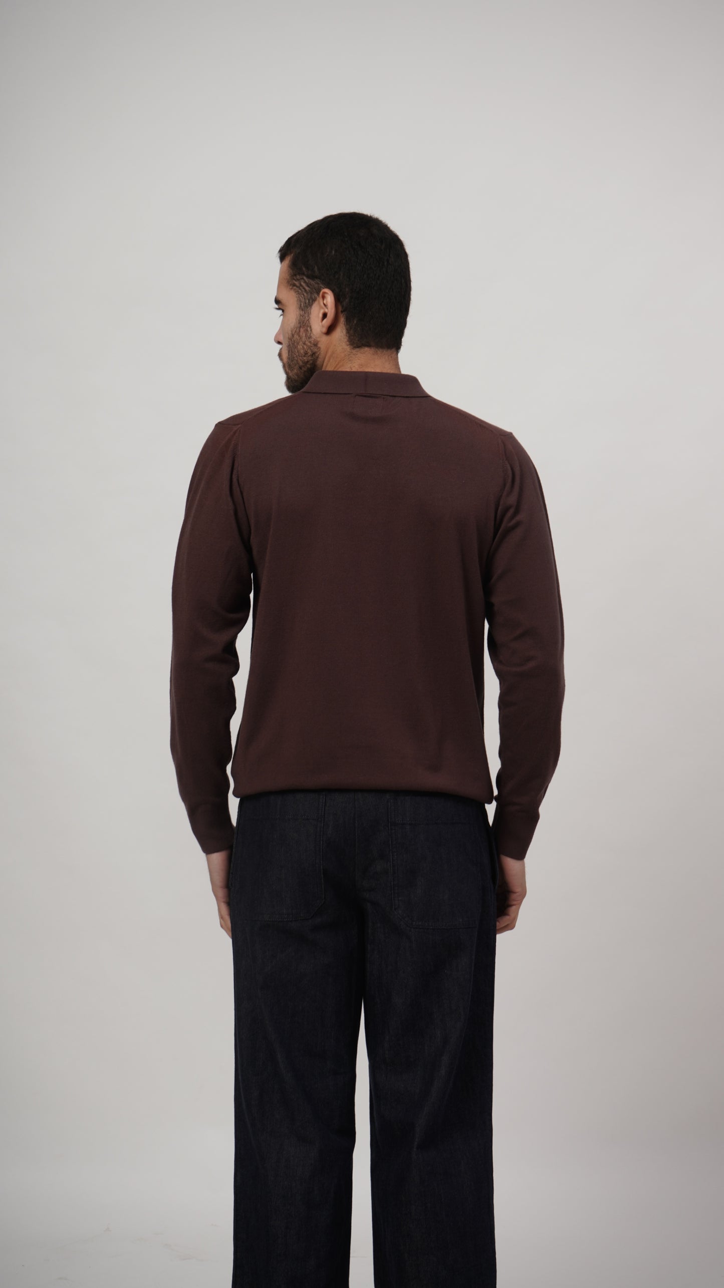 Vislon Long Sleeve Tee - Brown