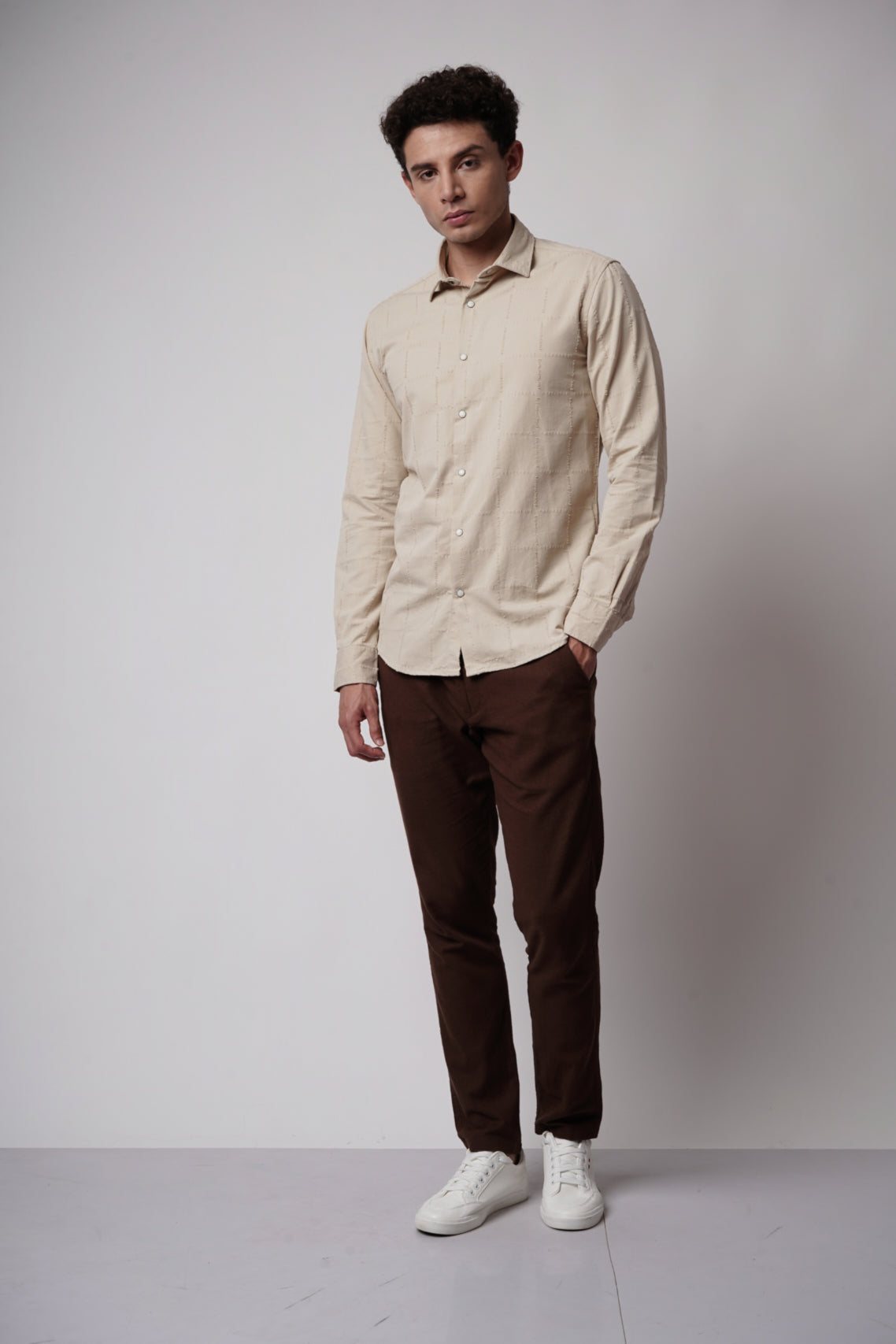 WORN OUT CHECKERED SHIRT