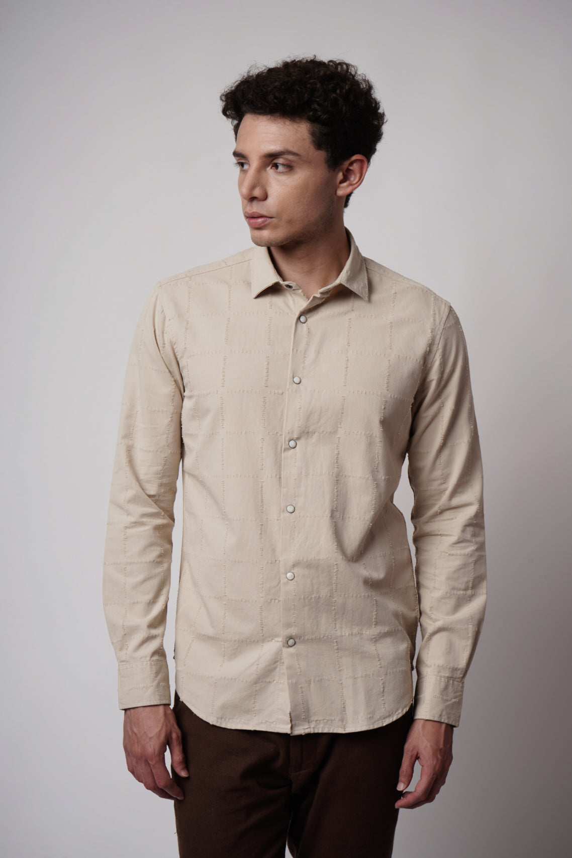 WORN OUT CHECKERED SHIRT