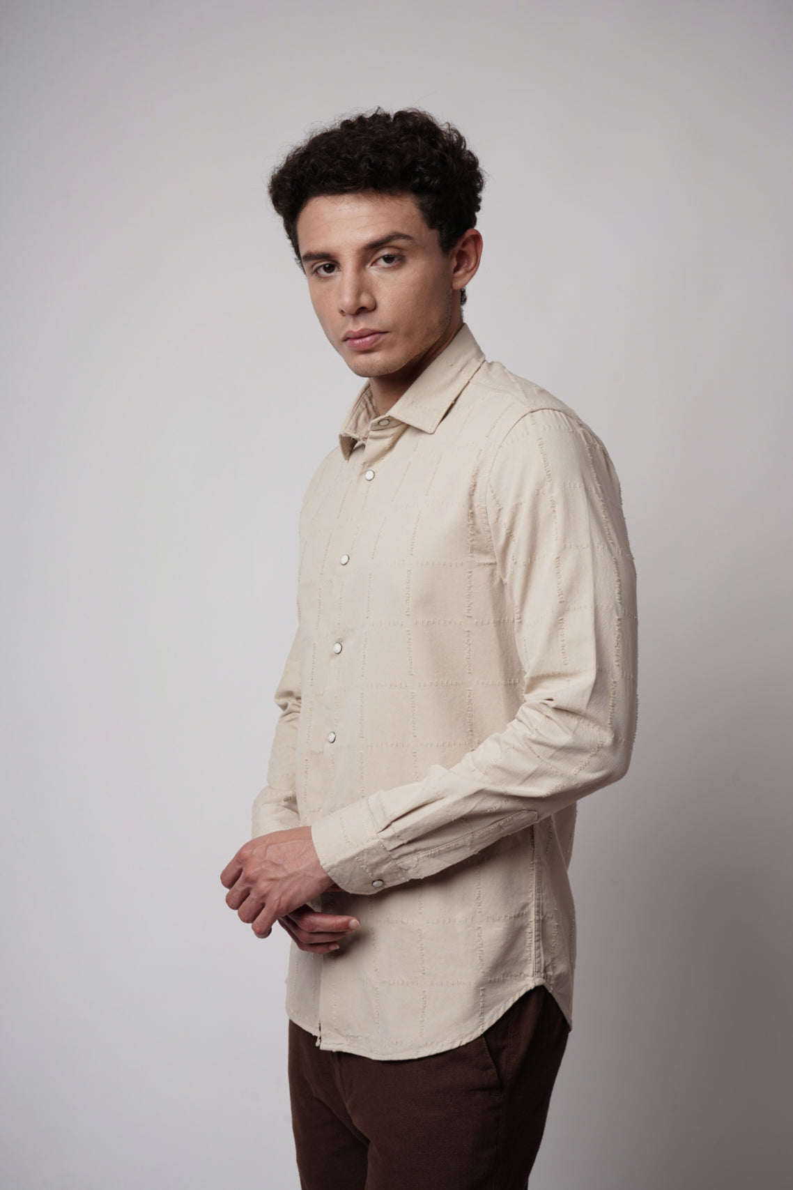 WORN OUT CHECKERED SHIRT