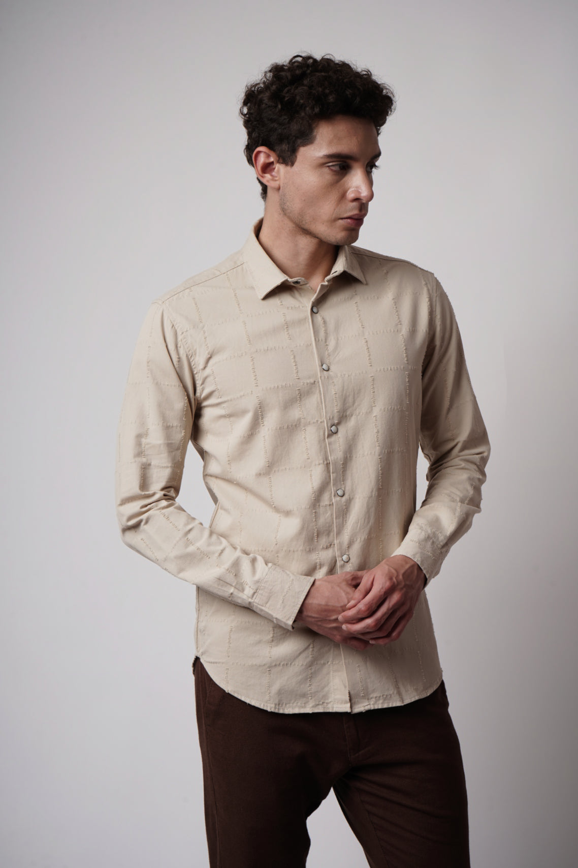 WORN OUT CHECKERED SHIRT