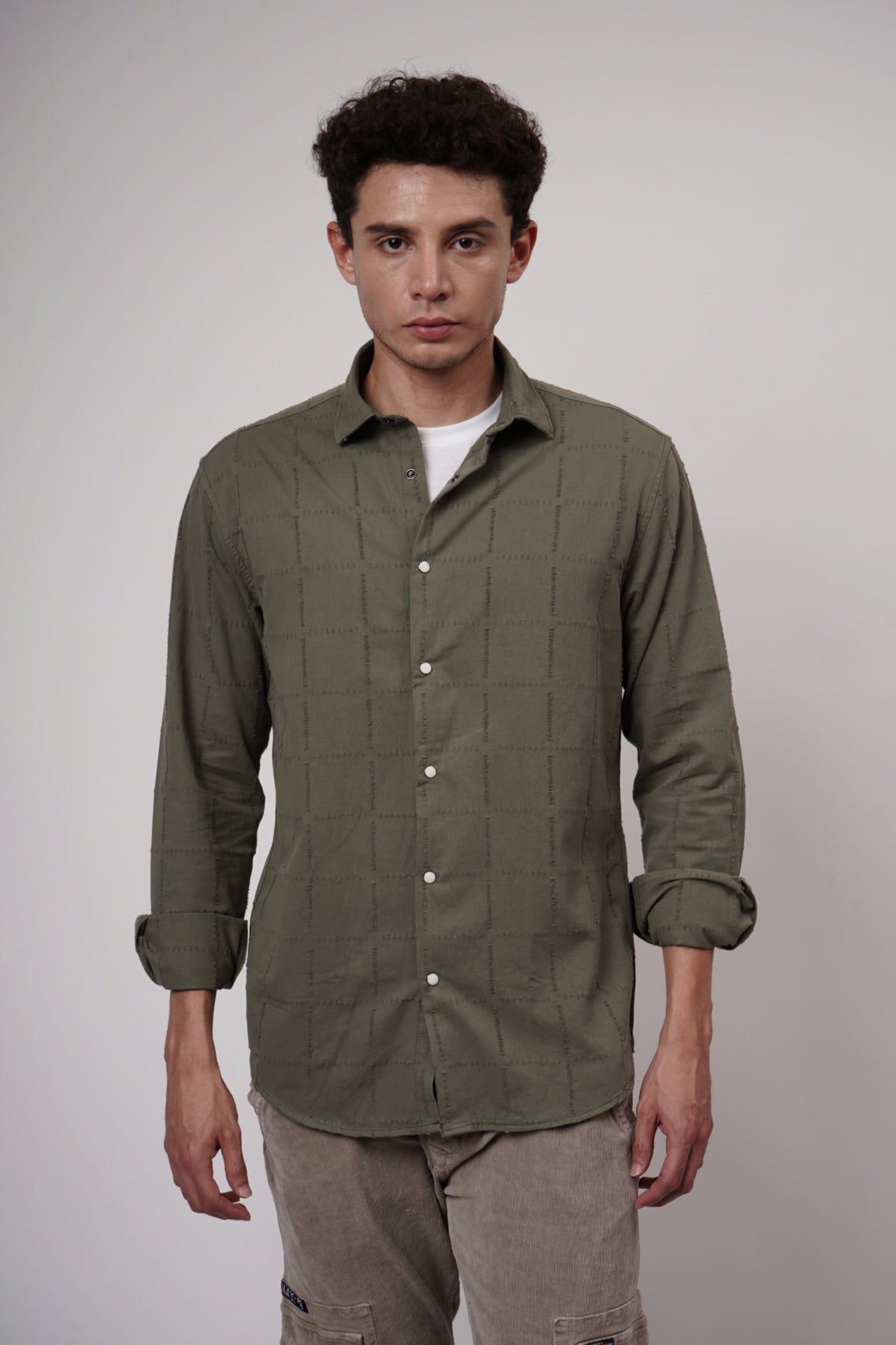 Wornout Checkered Shirt